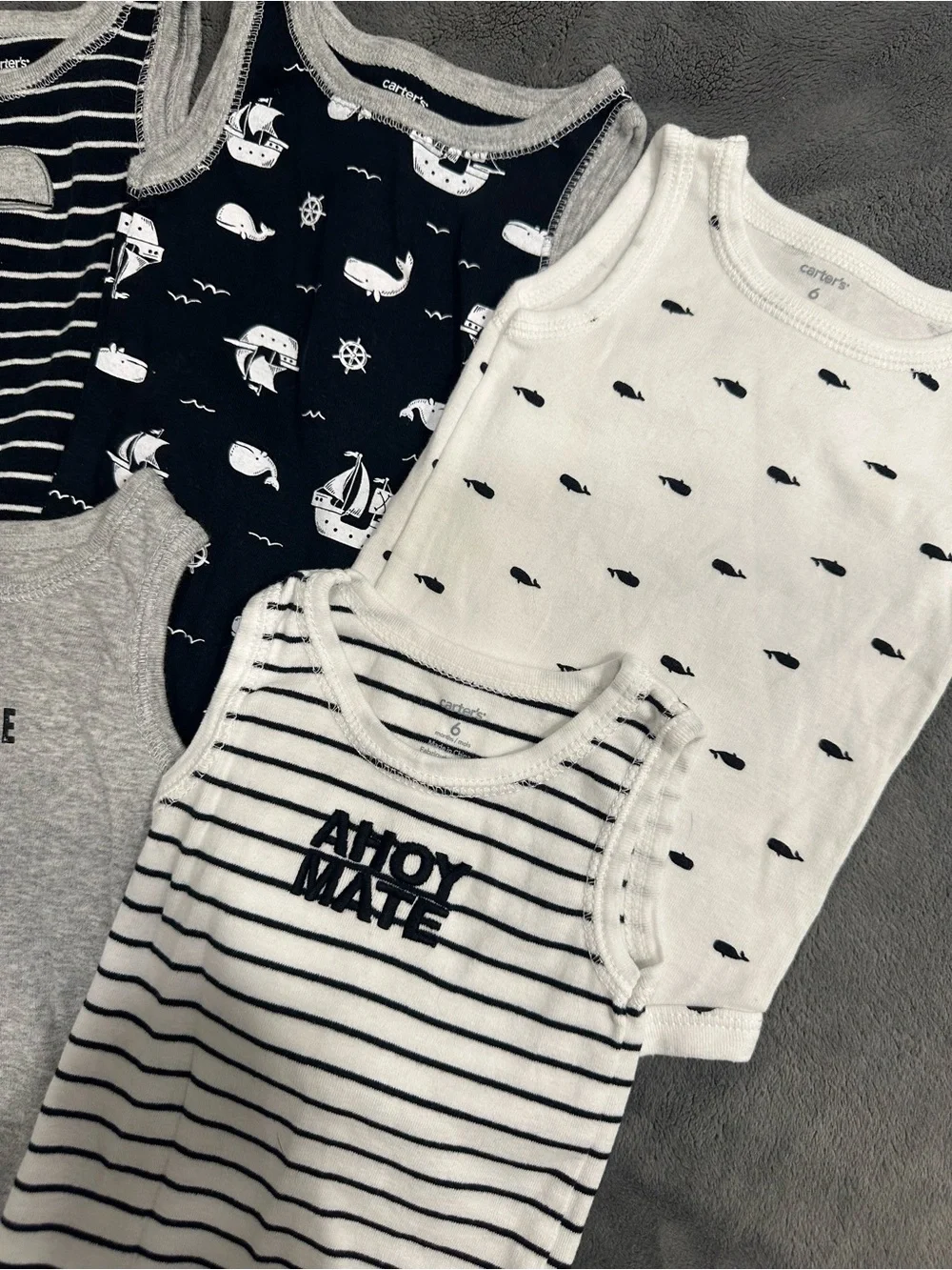 Carters pack five